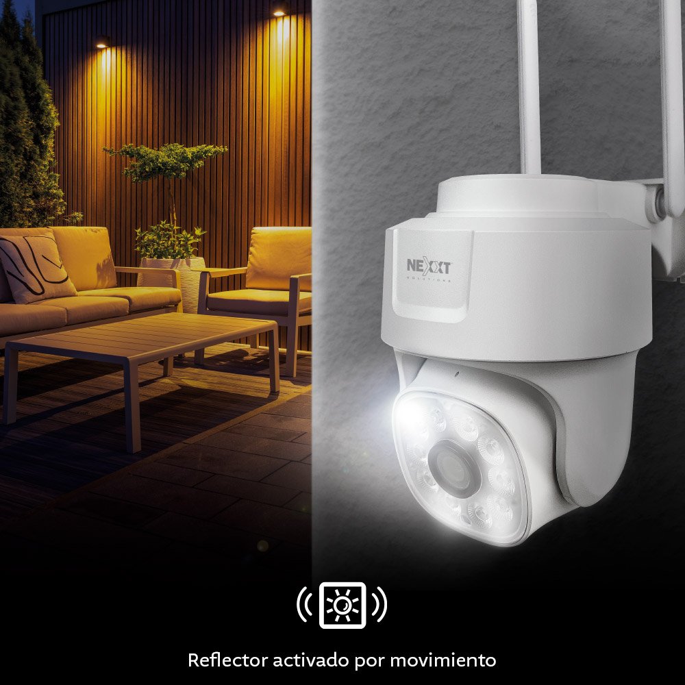 Cámara inteligente SMART Wi-Fi NHC-OP10 2K+ 5MP RESOLUTION