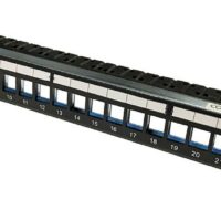 Patch Panel para Montaje en Rack 24 PORT  MODULAR