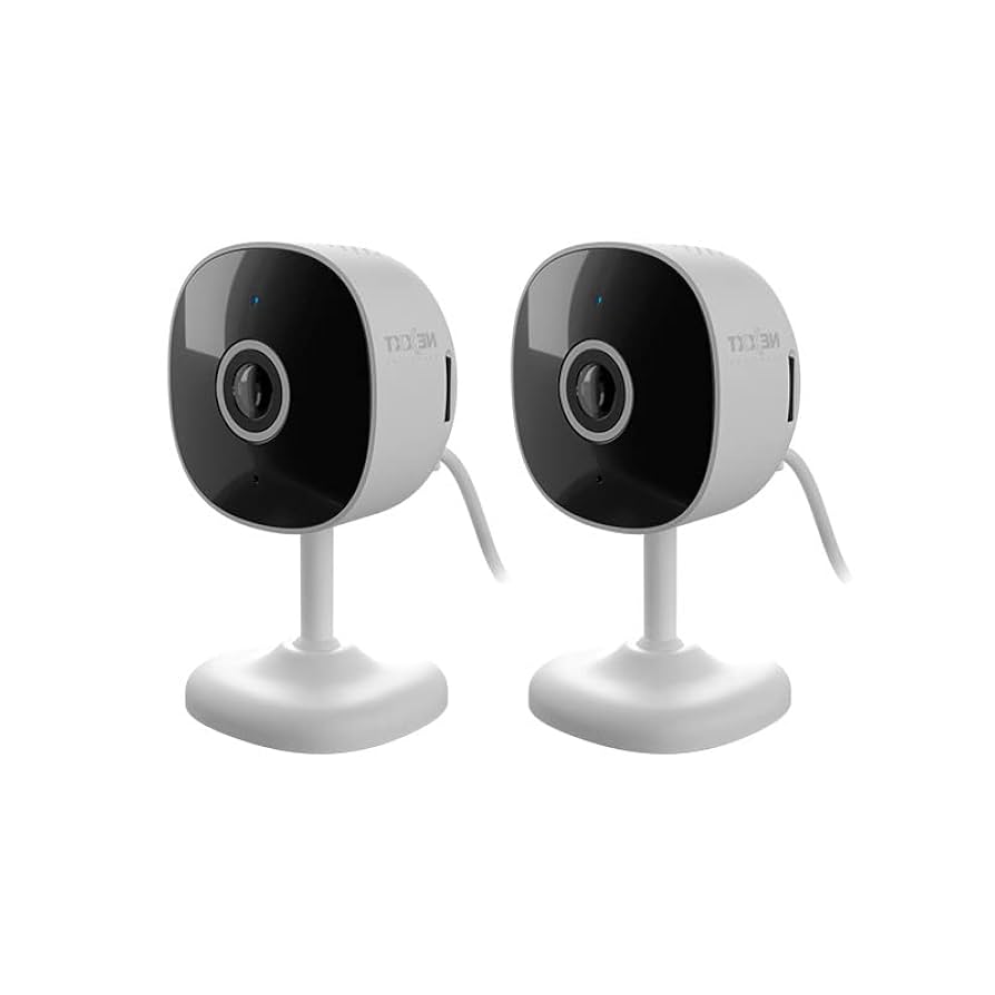 Smart Wi-Fi 2K Indoor Camera 2PK