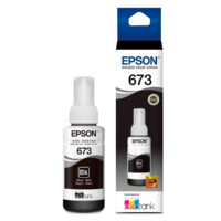 BOTELLA DE TINTA EPSON NEGRO T673120-AL EPSON 673BK
