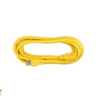 Extensión electrica de uso rudo aterrizada color a