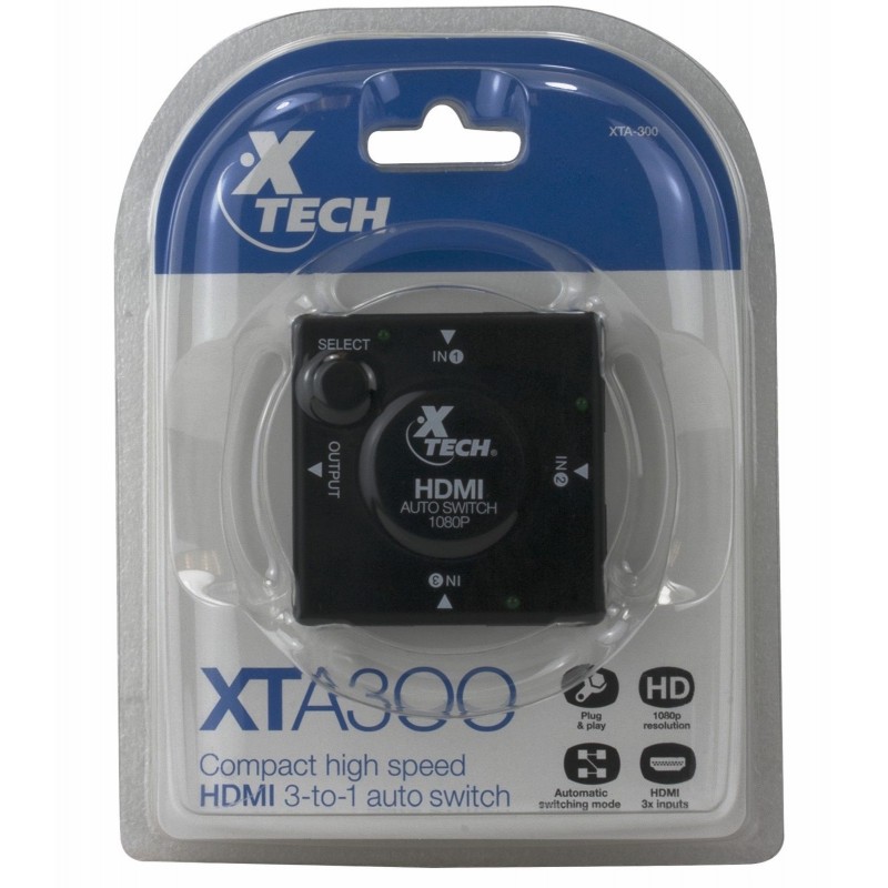 HDMI AUTO SWITCH 1080P XTA300