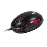 Mouse Óptico Alámbrico Negro XTM195