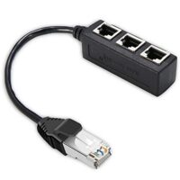 Divisor Ethernet RJ45,divisor Ethernet de 1 a 3 pu