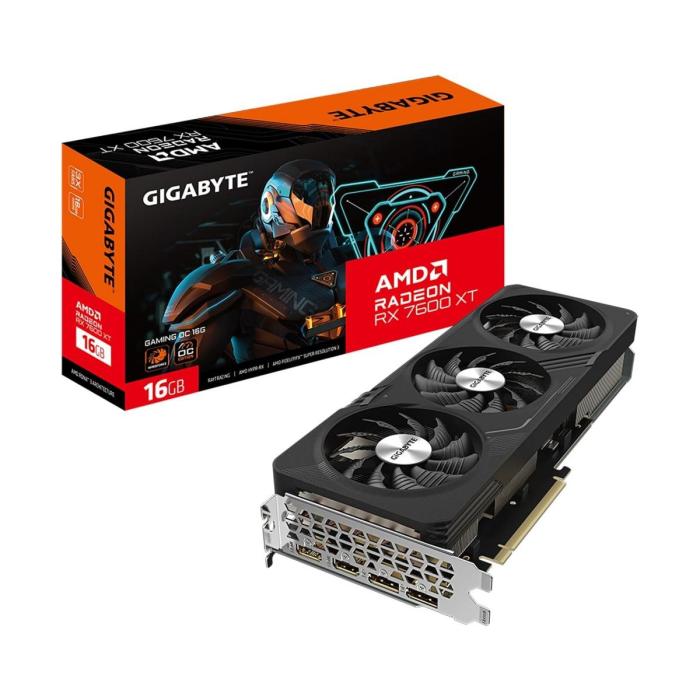 Tarjeta de Video Gigabyte Radeon RX 7600 8GB OC – GV-R76GAMING OC-8GD G11