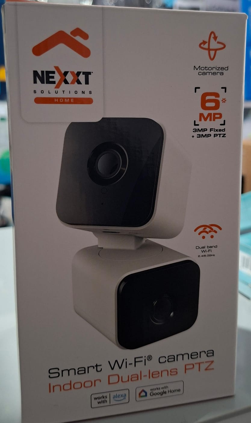CAMARA MM107NXT83 Nexxt HomeNHC-IP30DL Indoor Dual lens PTZ+Fired Camera NHC-IP30DL - Imagen 2