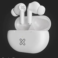 Audifonos, Auriculares inalámbricos KlipXtreme Buds_Fi TWS con micrófono y cancelación de ruido ambiental. Modelo: KTE_015WH