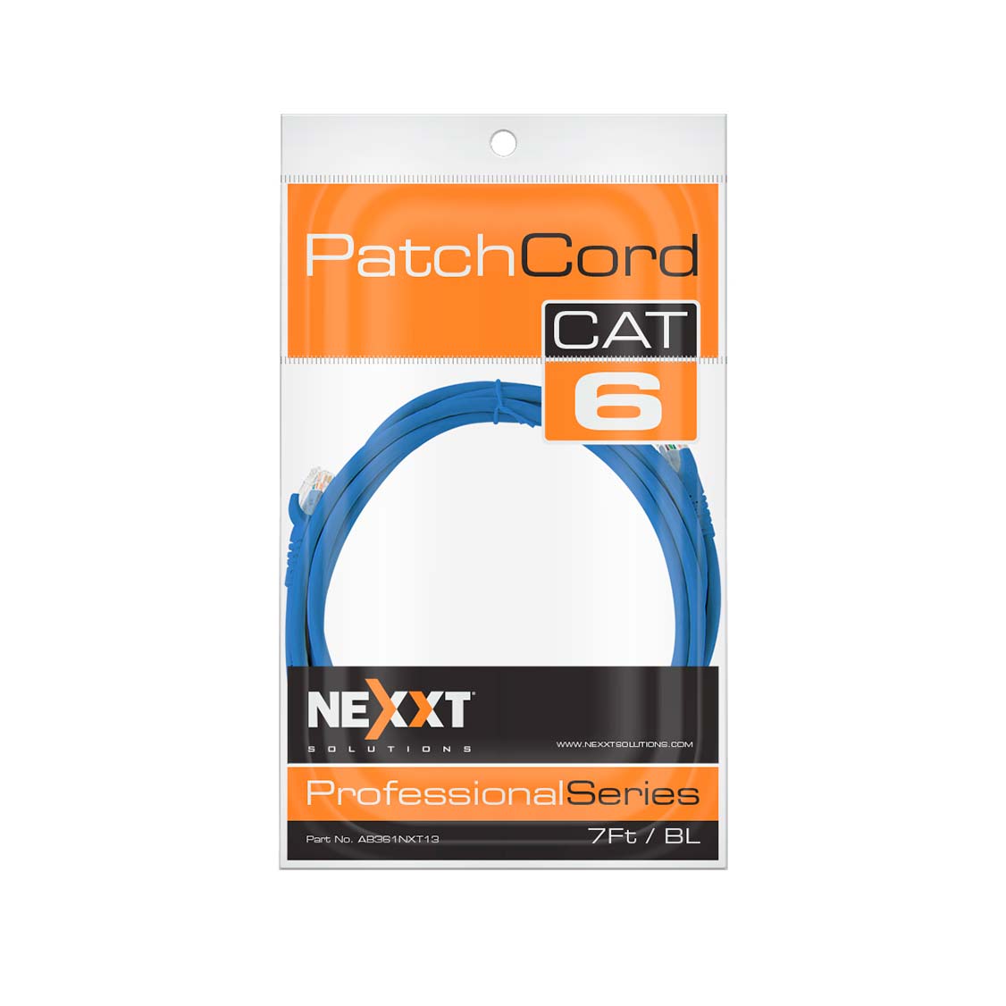PAT CORD CAT 6 NEXXT MODEL: AB361NXT13