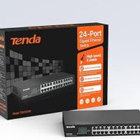 Redes y Conexión Inalámbrica Electrónicos Switch Tenda De 24 Puertos Gigabit 10/100/1000 MODEL: TEG1024D