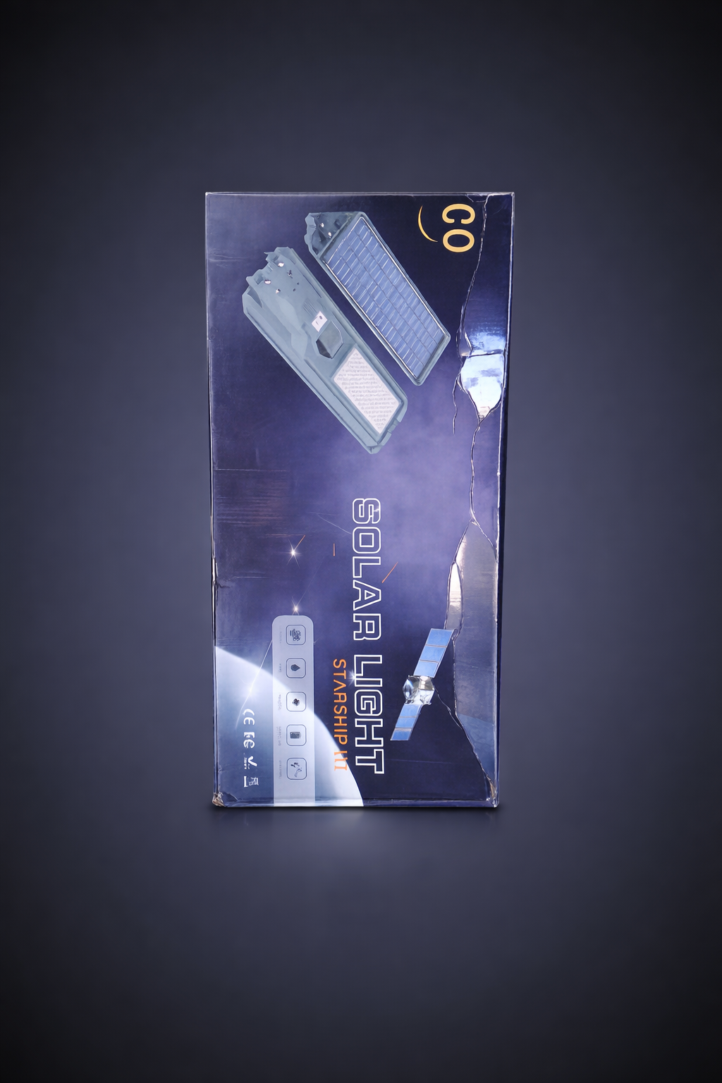 LAMPARA SOLAR LIGHT STARSHIP III 800w G_ SX-011 ORO