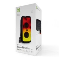 El Klip Xtreme BoomFire Pro (modelo KLS-662)  de 3000 wts (PMPO) y su iluminación LED integrada.