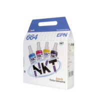 TINTA NKT 100ML 4PACK PARA EPSON 664 SERIE L
