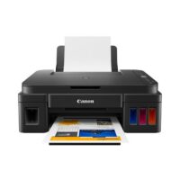 Impresora Canon G2110 PIXMA Multifuncional | Sistema Continuo | Imprime, Escanea y Copia | Inyección de Tinta a Color | USB