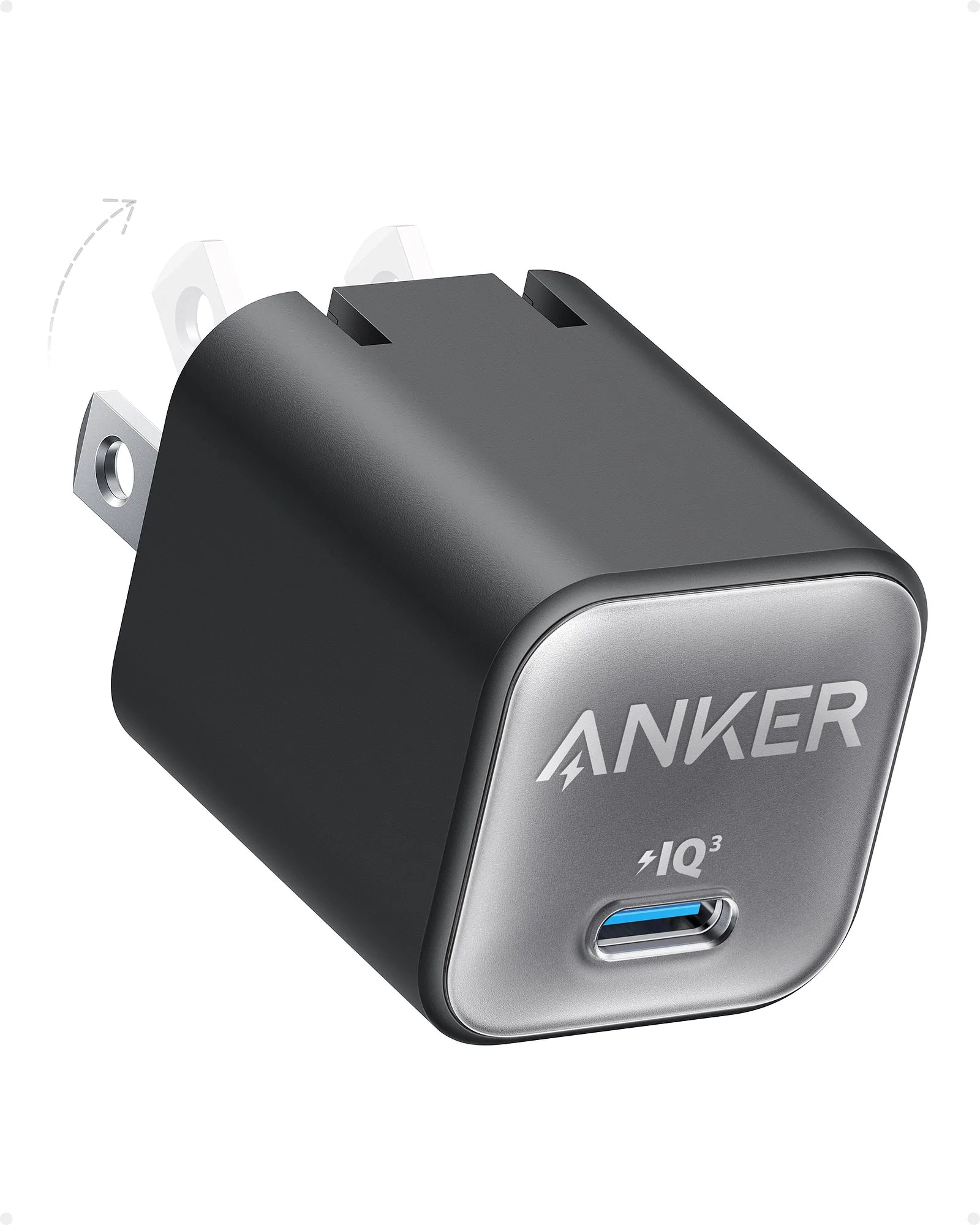 CABEZAL DE CARGADOR ULTRA -COMPACT USB -C FAST CHARGER ANKER 20W