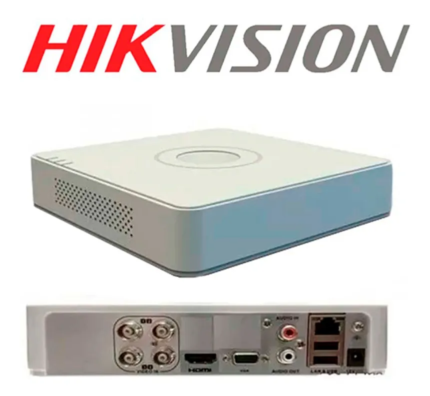 Dvr Hikvision Ds-7104hghi-m1 4ch