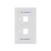 Placa 2 Posición para Conector de Red