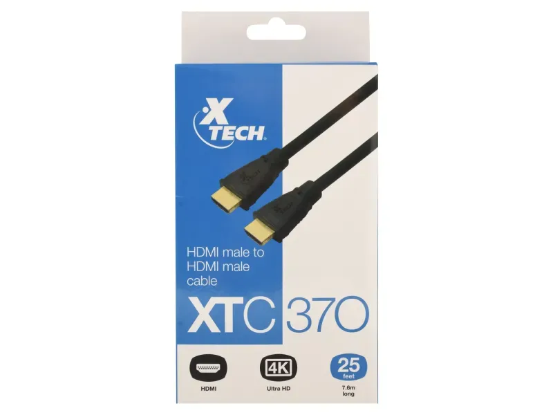Cable HDMI 25ft m/m XTC-370
