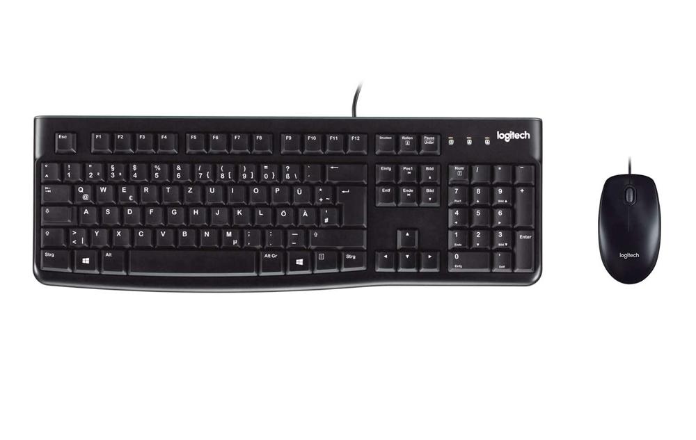 Teclado y Mouse Logitech MK120, Color Negro - Imagen 2