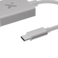 Adaptador USB Tipo-C a VGA, 1080p 60Hz, Carcasa Metálica - GrisXTC-552