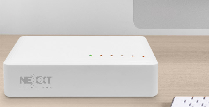 Switch Nexxt Essential de escritorio de 5 puertos - Imagen 2