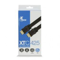 Cable Plano HDMI a HDMI 7.6m Negro XTC-425