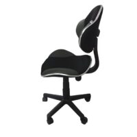 Cannes Silla Secretarial Gris/Negro QZY-G2B