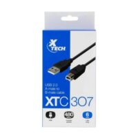 XTECH XTC-307 USB 2.0 A-male to B-male cable