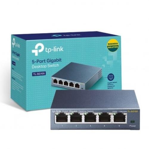 Switch TL-SG105 5 Puertos 10/100/1000Mbps