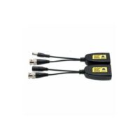 Video balun pasivo RJ45 para camaras CCTV, video y voltaje, 5MP, marca ZKTeco