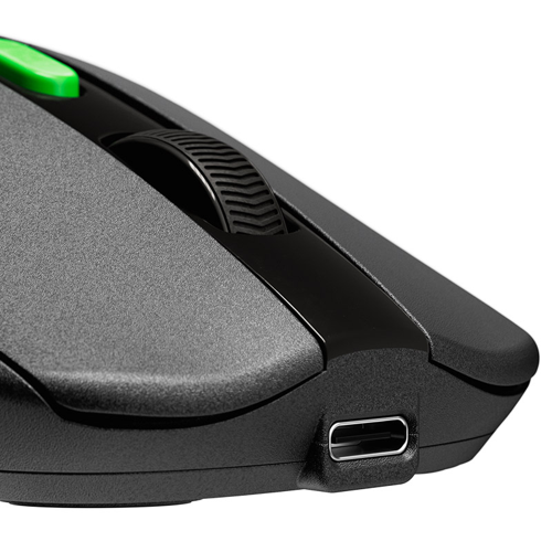 Klip X Mouse 6- Button Optical Dongle Wireless Black - Imagen 2